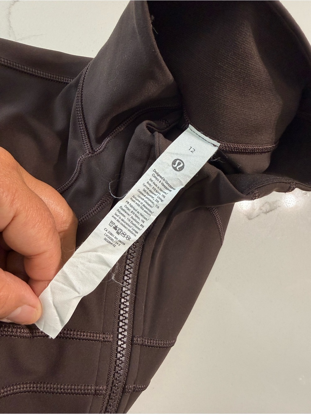 lululemon athletica Brown Full-Zip Utility Jacket - Picture 4 of 5